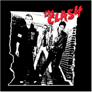 The Clash – Self Titled (Enhanced Album Art Edition) Posters and Art