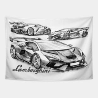 Lamborghini Tapestry