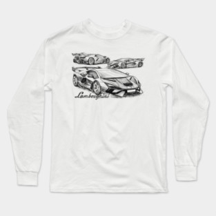Lamborghini Long Sleeve T-Shirt