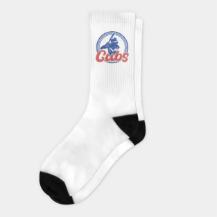 Retro Chicago Cubs Socks