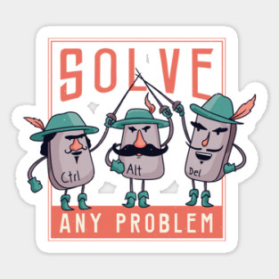 Solve Any Problem Magnet