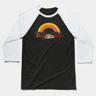 Vintage Taco Bell – Retro Rainbow Baseball T-Shirt