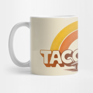 Vintage Taco Bell – Retro Rainbow Mug