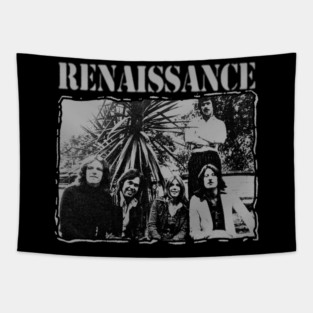 70s Renaissance Band Tapestry