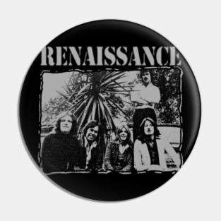 70s Renaissance Band Pin