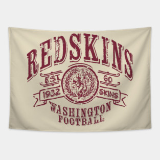 Redskins Vintage Football Tapestry
