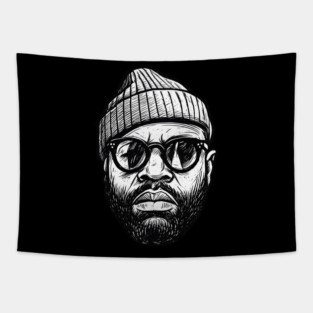 Black Thought HipHop Tapestry