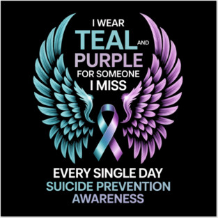 Suicide Prevention Awareness Posters and Art