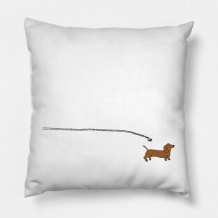 can I pet your dog? Pillow