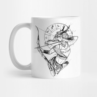 Sagittarius Zodiac Mug