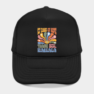 107 Days of Hope Thank You Kamala flower peace vintage 2025 Hat