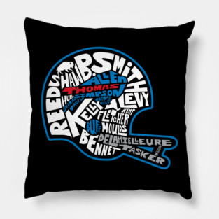bills words Pillow
