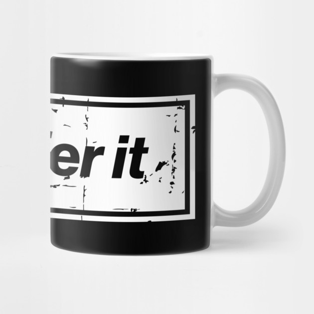 Mad Fer It - The Oasis Edition Mancunian Indie Statement White by Butter Creative