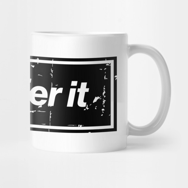 Mad Fer It - The Oasis Edition Mancunian Indie Statement Black by Butter Creative