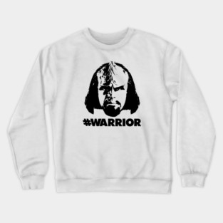 STAR TREK - Klingon  warrior hashtag trekker Crewneck Sweatshirt