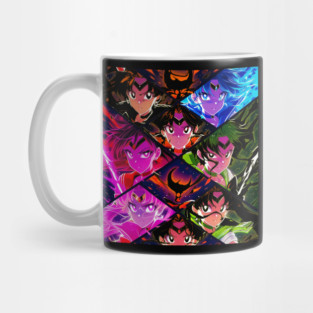 Magical Collage – Sailor Moon Anime Character Ensemble Mug