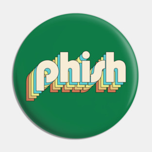 phish // vintage style Pin