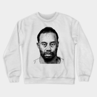Mugshot - Tiger Woods Crewneck Sweatshirt