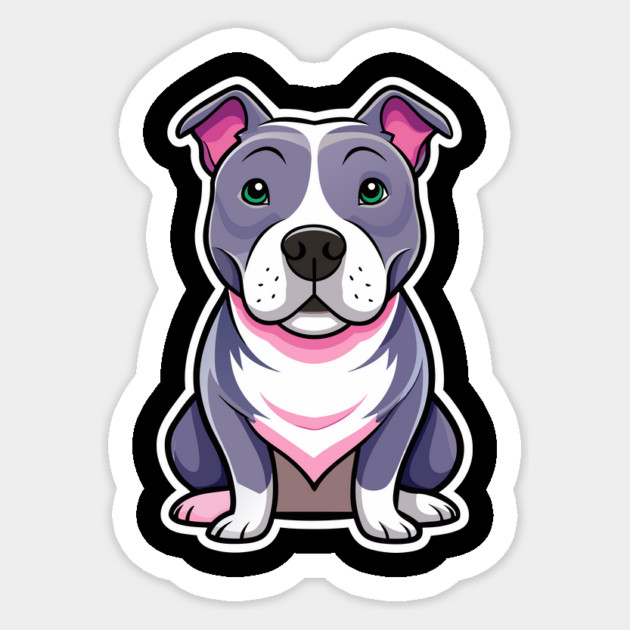 Loyal Like a Pit Bull – Love That’s Unmatched Sticker by IamActiveDog