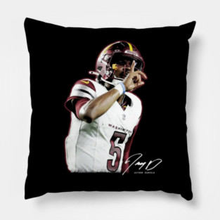 Jayden Daniels Shhh Pillow