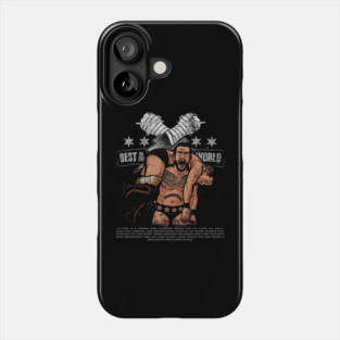 Legend Series: Straight Edge Showdown – CM Punk Vintage Bootleg Ring Art on Black Phone Case