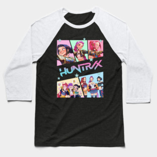 HUNTRIX Girls Kpop Demon Hunters  Anime Baseball T-Shirt