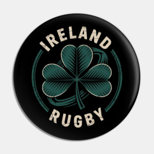 Ireland Rugby jersey Irish Rugby Shamrock Pin