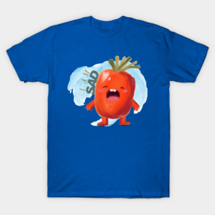 Carrot Man Said I am Sad T-Shirt