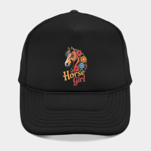Horse Girl - Equestrian Floral Hat