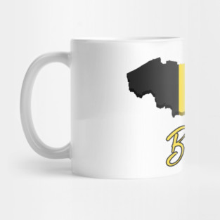 Belgium map, Belgium flag Mug