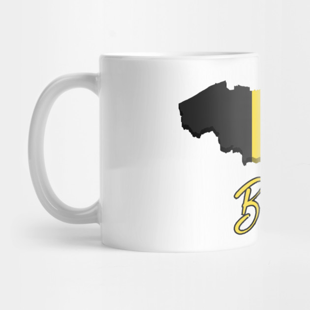 Belgium map, Belgium flag by eka123