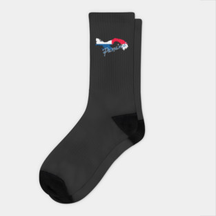 Panama map, Panama flag Socks