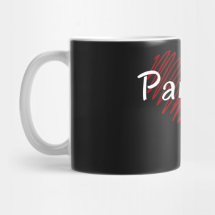 I love Panama, Panama heart Mug