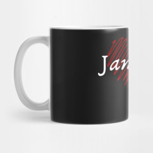 I love Jamaica, Jamaica heart Mug