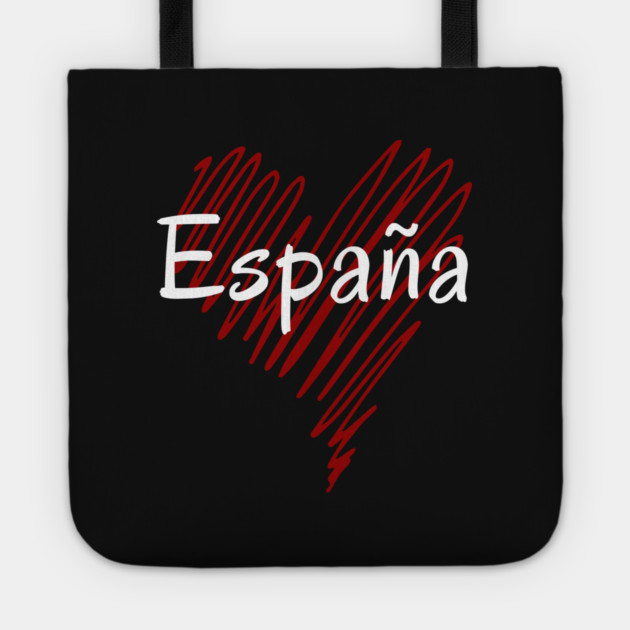 I love Spain, Spain Tote by eka123