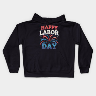 Happy Labor Day Kids Hoodie