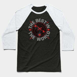CM Punk Emblem Collection Best World Baseball T-Shirt