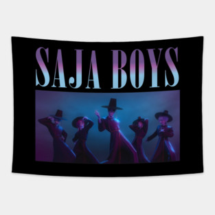 Saja Boys Group Kpop Demon Hunters M4705 Tapestry