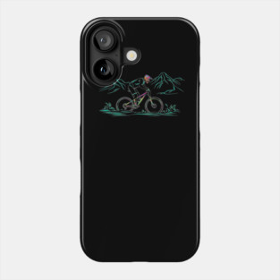 Mountain-Biking Phone Case