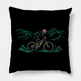 Mountain-Biking Pillow