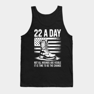Veteran Suicide Awareness Tank Top