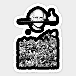 Larry David Sticker
