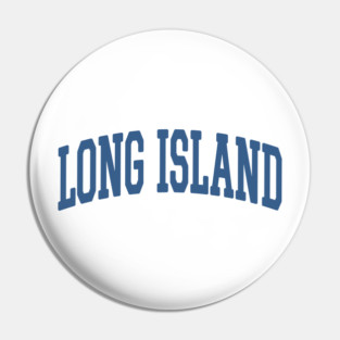 Long Island College Style Blue Pin