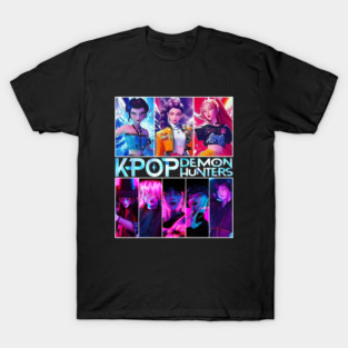 Huntrix Kpop Demon Hunters, KPDH Tshirt, Huntrix Mira, Rumi, Zoey, Huntrix fan T-Shirt