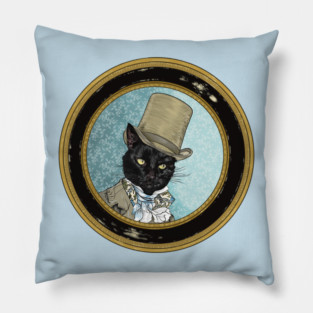 Gentleman Cat Pillow