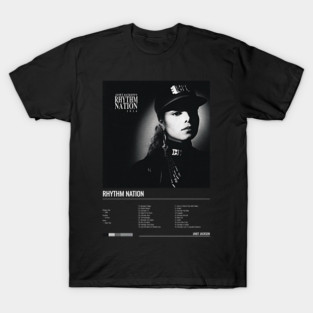 Janet Jackson - Rhythm Nation Album T-Shirt