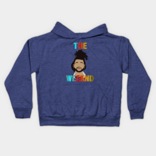 The Weekend illustration Kids Hoodie