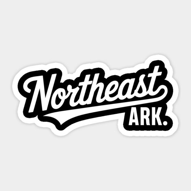 Northeast Ark. Sticker by rt-shirts