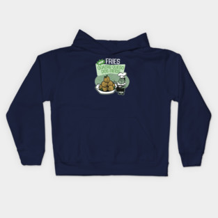 Fries Quatro Queso Dos Fritos - Psych Show Kids Hoodie