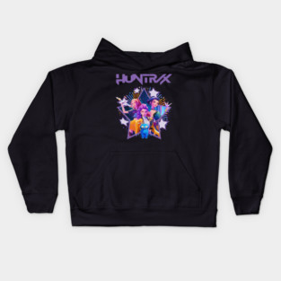 VINTAGE KPOP DEMON HUNTERS Kids Hoodie